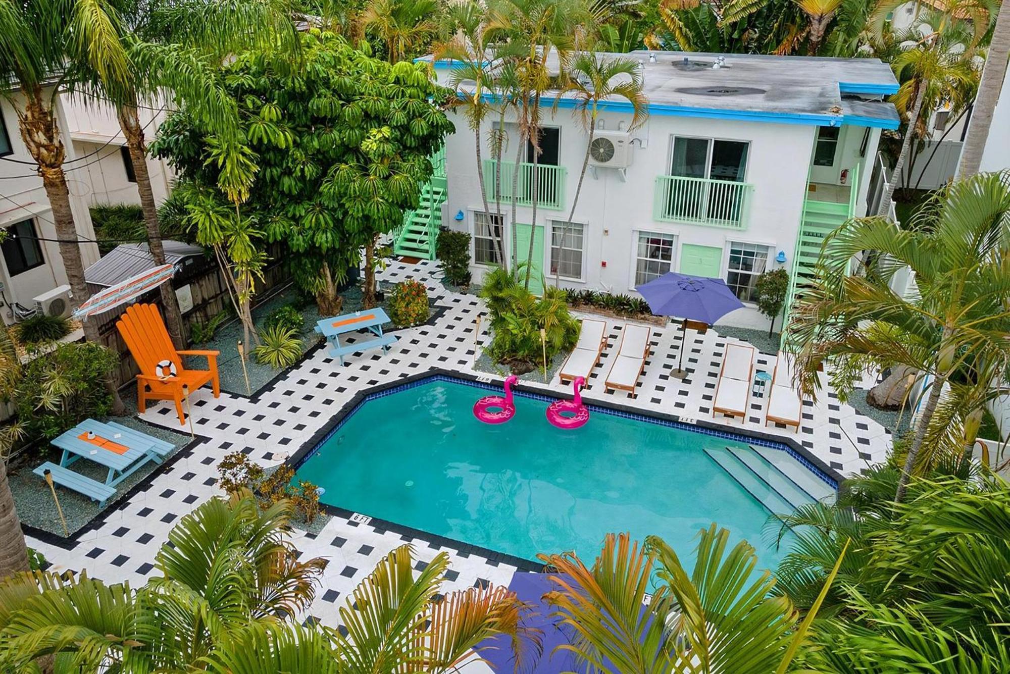 Las Olas Guest House فورت لودرديل المظهر الخارجي الصورة
